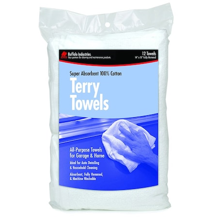 Buffalo Industries 12-Pk  Towel Bag 60220